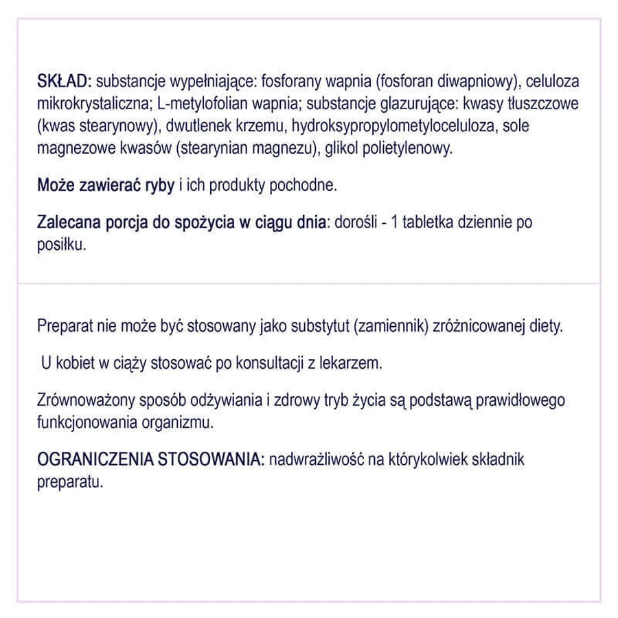 Naturell Фоліан Форте, фолієва кислота 800 мкг, 30 таблеток: ціни та характеристики