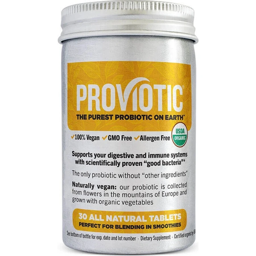 PROVIOTIC VEGAN PROBIOTIC 30TBL 1×30tbl, веганский пробиотик: цены и характеристики