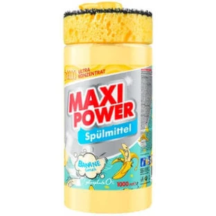Maxi Power Maxi Power Средство для мытья посуды со вкусом банана, 1 л