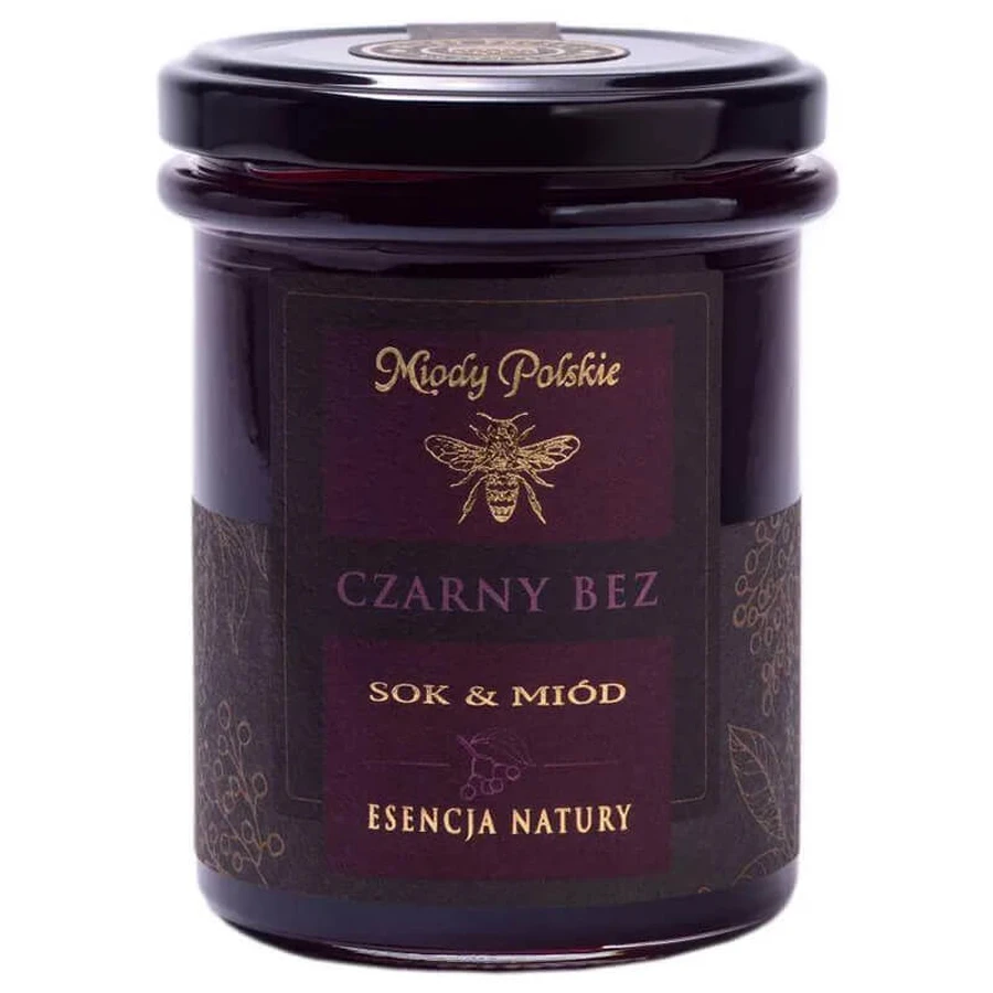Польский мед Juice & Honey, бузина, 250 г: цены и характеристики