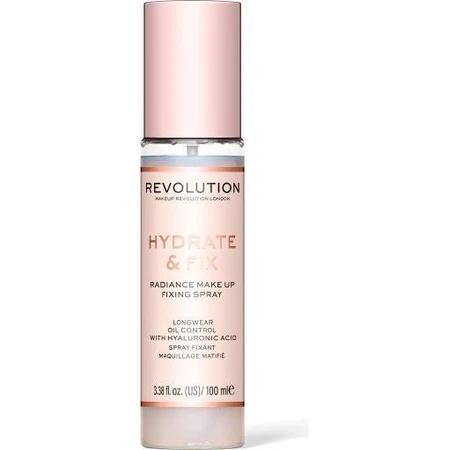 Revolution, Hydrate & Fix, спрей для фіксації макіяжу 1×100 мл, спрей для фіксації макіяжу: ціни та характеристики