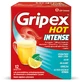 Порошок Gripex Hot Intense с мятно-цитрусовым вкусом, 12 саше