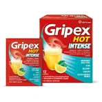 Порошок Gripex Hot Intense с мятно-цитрусовым вкусом, 12 саше: цены и характеристики