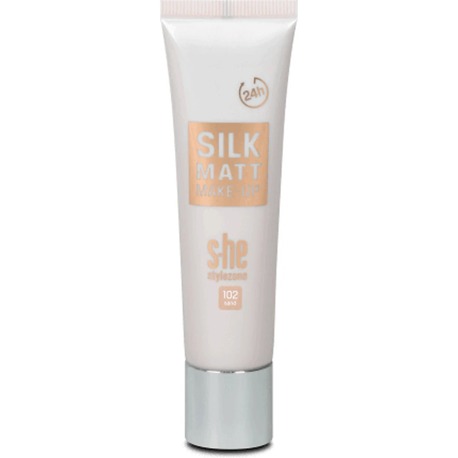 S-he color&style matt foundation 180/102, 30 г: цены и характеристики