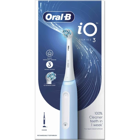 Електрична зубна щітка Oral-B iO 3 Blue: ціни та характеристики