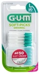 Зубна щітка міжзубна Gum Soft-Picks з фтором Велика 50 шт