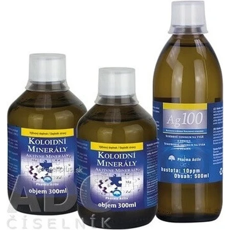 Pharma Activ Активні мінерали екстра AKCIA 1×1 набір, харчові добавки та косметика: ціни та характеристики