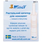 Ректальный катетер для младенцев Windi, №10: цены и характеристики