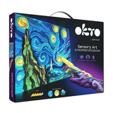Набір для творчості Sensory Art Зоряна ніч, 30 х 40 см, Okto