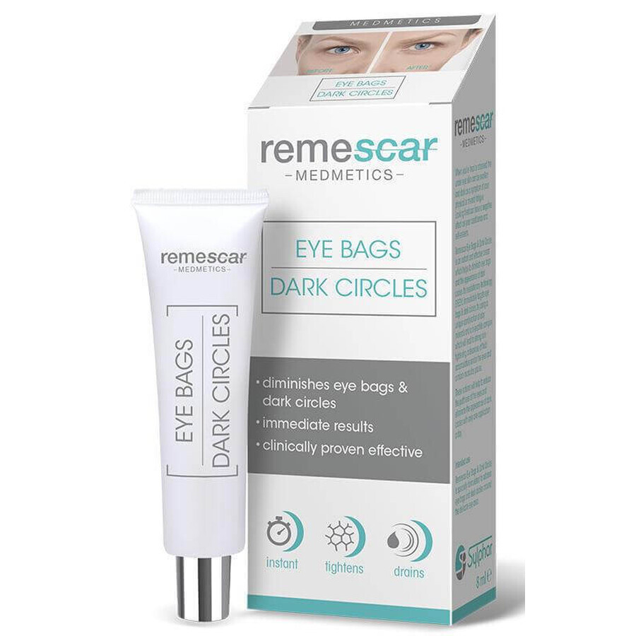 Крем для кожи вокруг глаз Remescar Eye Bags & Dark Circles от мешков и темных кругов 8 мл: цены и характеристики