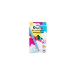 Набір кольорових олівців Maxi Pencils 4 мм, 12 шт, O Colour