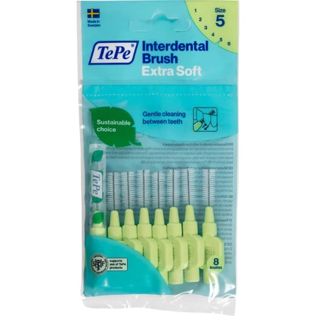 Щітки міжзубні TePe Extra Soft 0,8 мм 8 шт.: ціни та характеристики