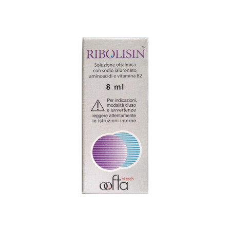Риболизин глазные капли, 8 мл