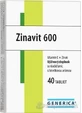 GENERICA Зинавіт 600 зі смаком лайма 1×40 табл. (вітамін С + цинк)