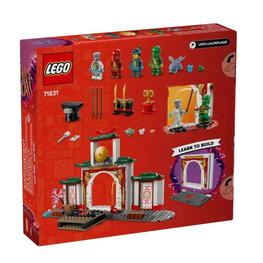 Спинджитцу храм бойцов-ниндзя Ninjago, 4 года+, 71831, Lego: цены и характеристики