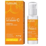 Floslek Laboratorium Go For Glow Vitamin C Ультралегкий денний та нічний крем, 30 мл.