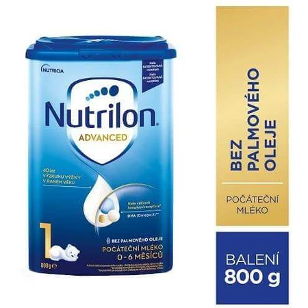 Суха молочна суміш Nutrilon 1 Удосконалена 800 г: ціни та характеристики