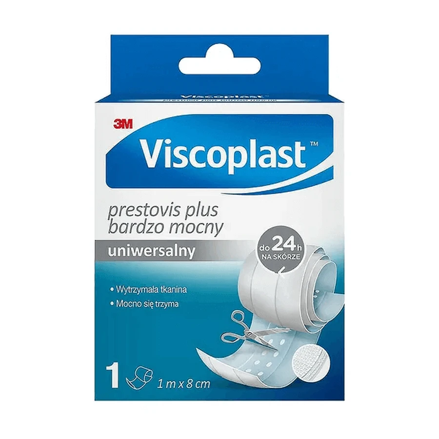 Пластир Viscoplast Prestovis Plus, 1м х 8 см: ціни та характеристики