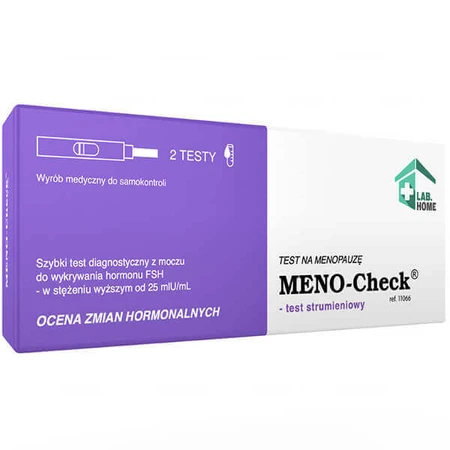 Тест LabHome Meno-Check, тест на менопаузу, оцінка гормональних змін, 2 одиниці: ціни та характеристики
