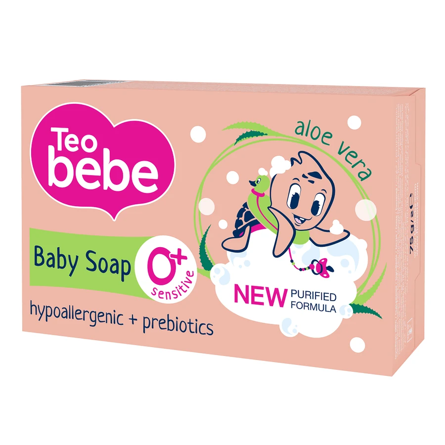 Мыло с алоэ вера, 75 гр, Teo Bebe: цены и характеристики