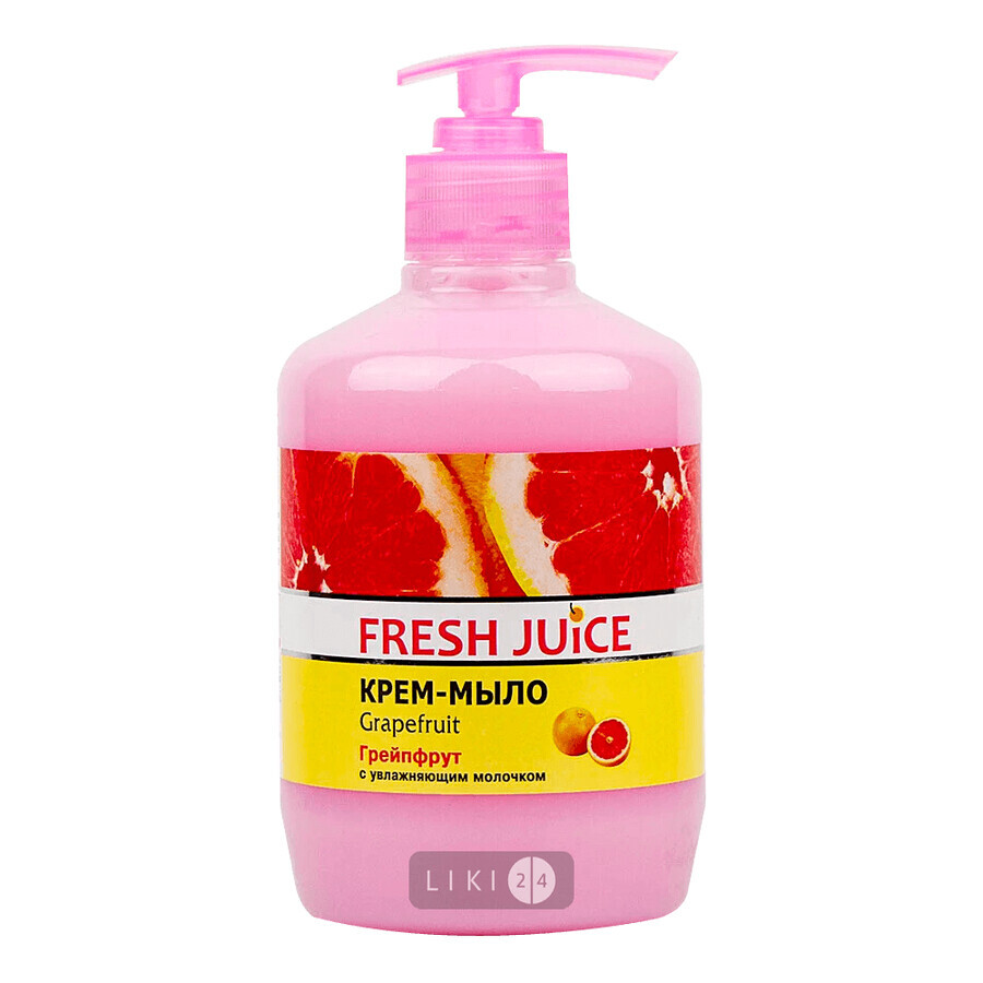Крем-мило Fresh Juice Grapefruit, 460 мл дозатор: ціни та характеристики