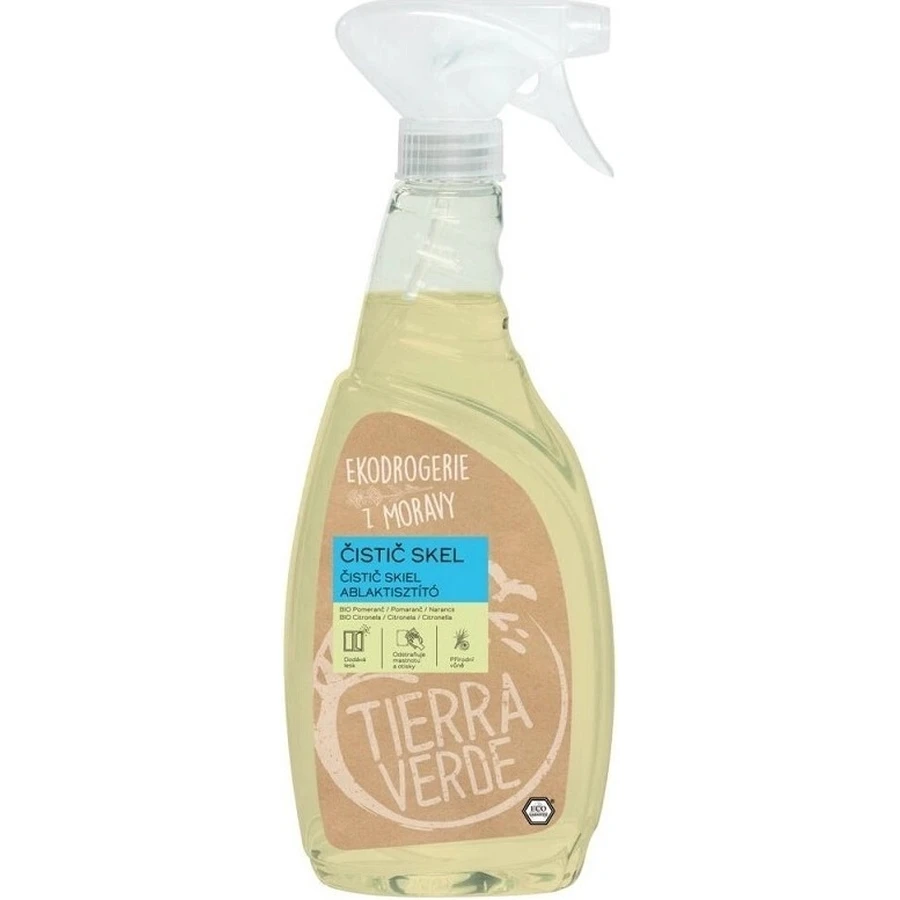 Tierra Verde Glass Cleaner Bio Pom Citron 1×750 мл, натуральний засіб для миття скла: ціни та характеристики