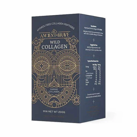 Гидролизованный морской коллаген Wild Collagen, 200 г, Ancient and Brave: цены и характеристики