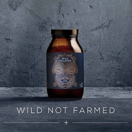 Гидролизованный морской коллаген Wild Collagen, 200 г, Ancient and Brave: цены и характеристики