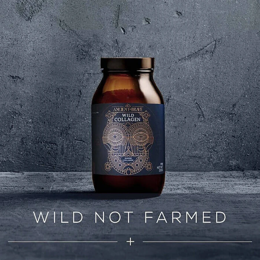 Гидролизованный морской коллаген Wild Collagen, 200 г, Ancient and Brave: цены и характеристики