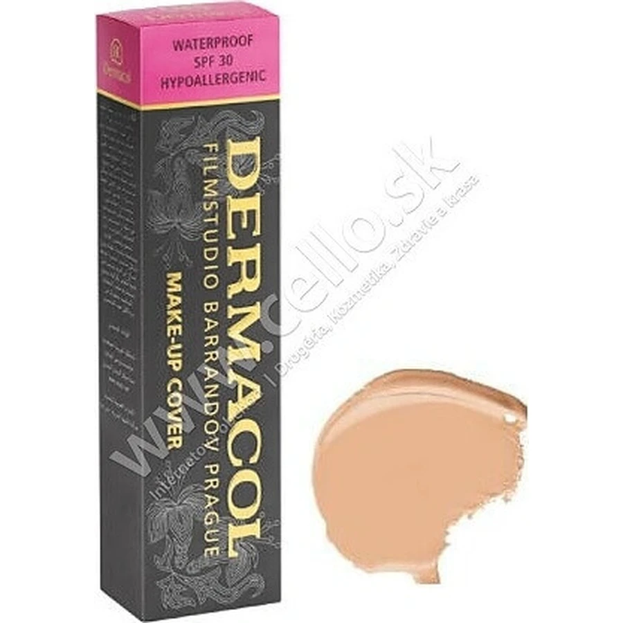 DERMACOL MAKE-UP COVER 212 1×30 г, макіяж: ціни та характеристики