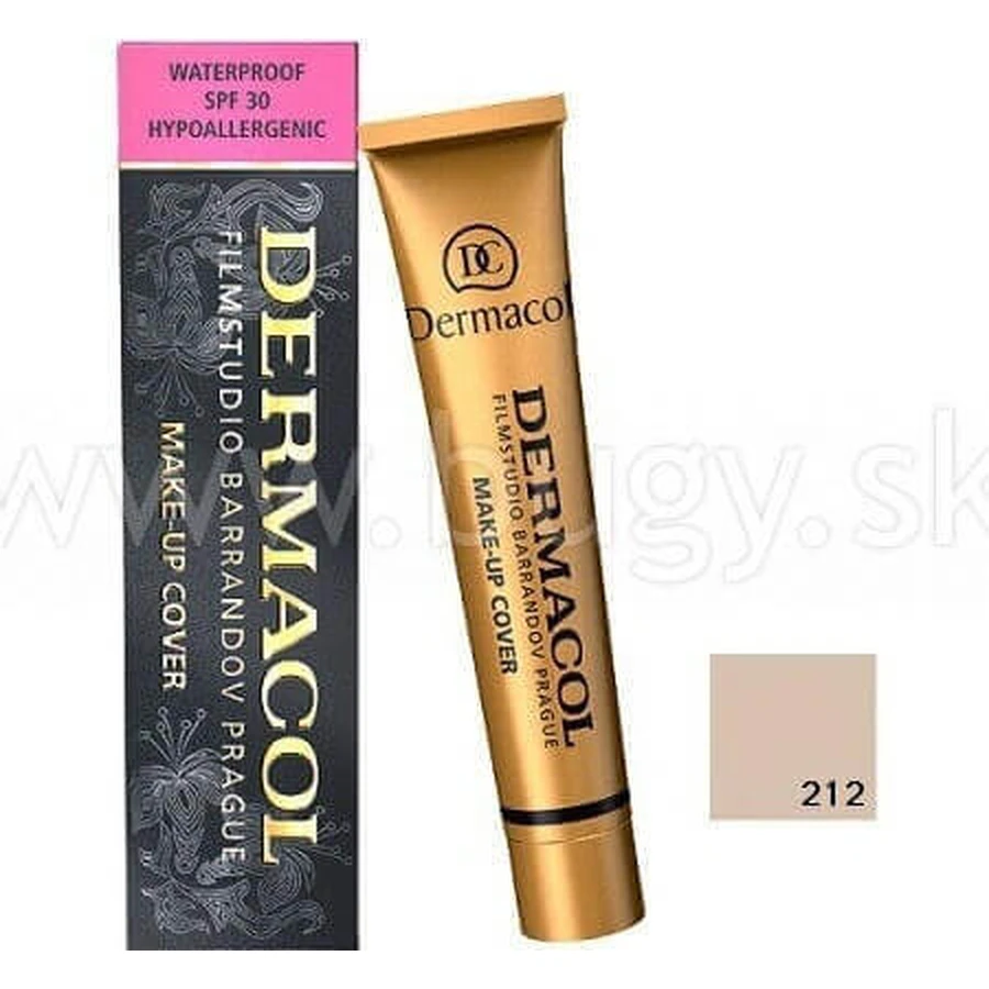 DERMACOL MAKE-UP COVER 212 1×30 г, макіяж: ціни та характеристики