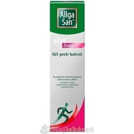 ALLGA SAN akut Dolor Pain Relieving Gel 1×100 мл, знеболюючий гель: ціни та характеристики
