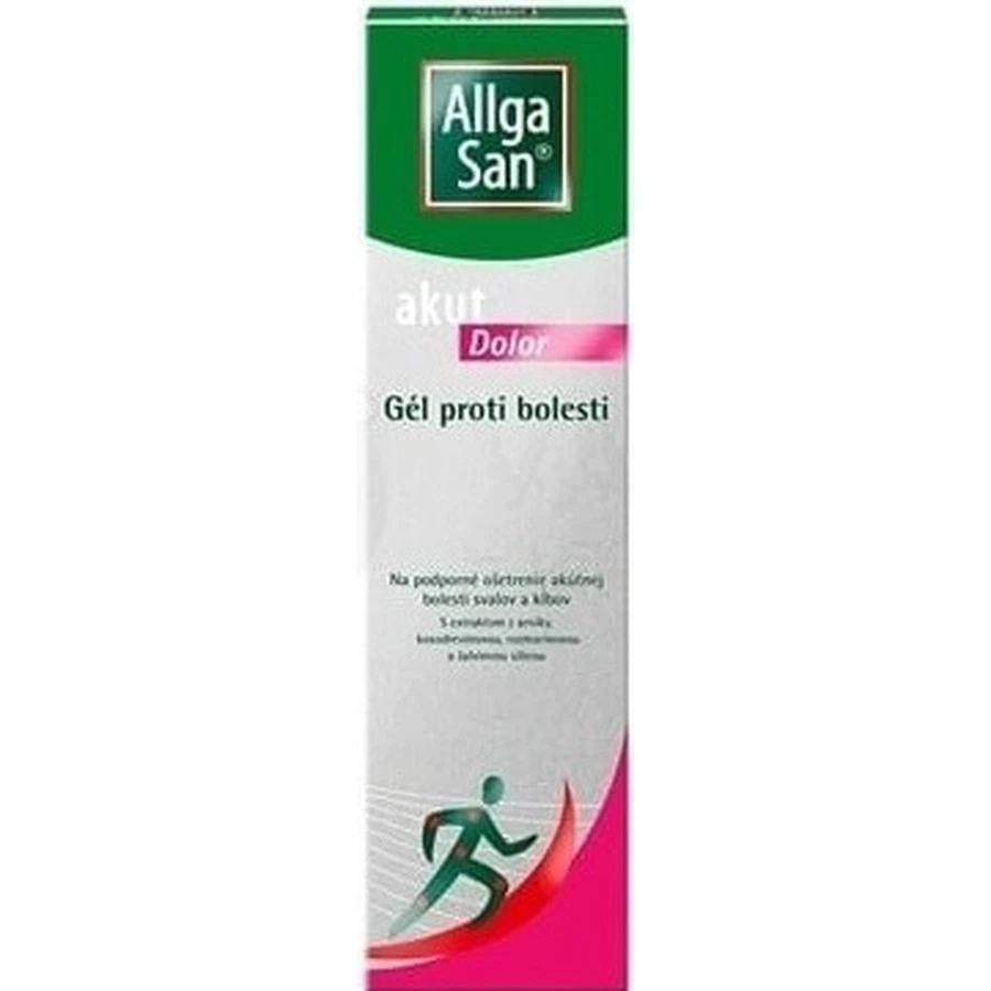 ALLGA SAN akut Dolor Pain Relieving Gel 1×100 мл, знеболюючий гель: ціни та характеристики