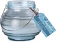 Ароматична свічка Emocio Glass Blue Sea Salt & Coconut 1×1 шт, розмір 115 x 100 мм