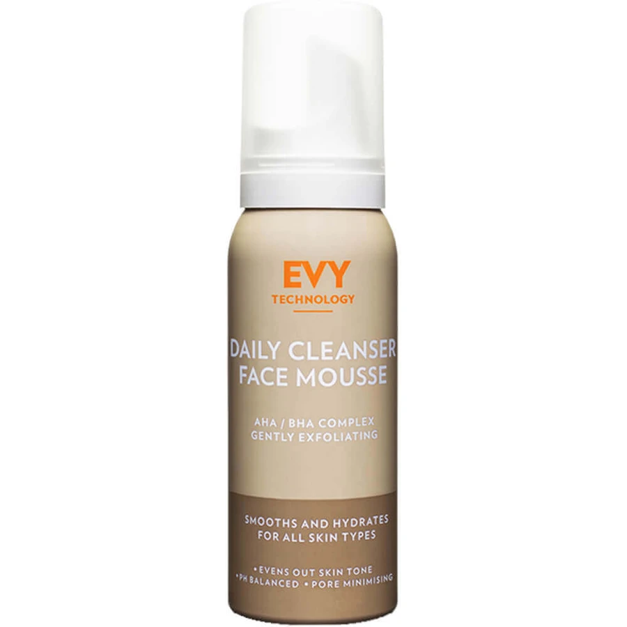 Daily Cleanser Face Mousse - Відлущувальна пінка для вмивання з комплексом AHA/BHA та технологією Sebustop, EVY TECHNOLOGY, 100 мл: ціни та характеристики