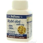MedPharma FISH OIL 1000 мг - EPA, DHA 1×37 cps, пищевая добавка: цены и характеристики
