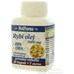 MedPharma FISH OIL 1000 мг - EPA, DHA 1×37 cps, пищевая добавка: цены и характеристики