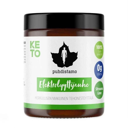 Puhdistamo Electrolyte Powder Lemon Lime 120 г: ціни та характеристики