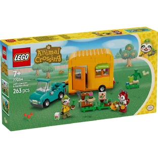 Караван Лейфа и садовый магазин Animal Crossing, 77054, + 7 лет, Lego