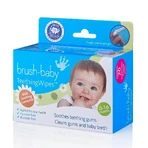 Влажная зубная щетка, 20 штук, Brush Baby: цены и характеристики