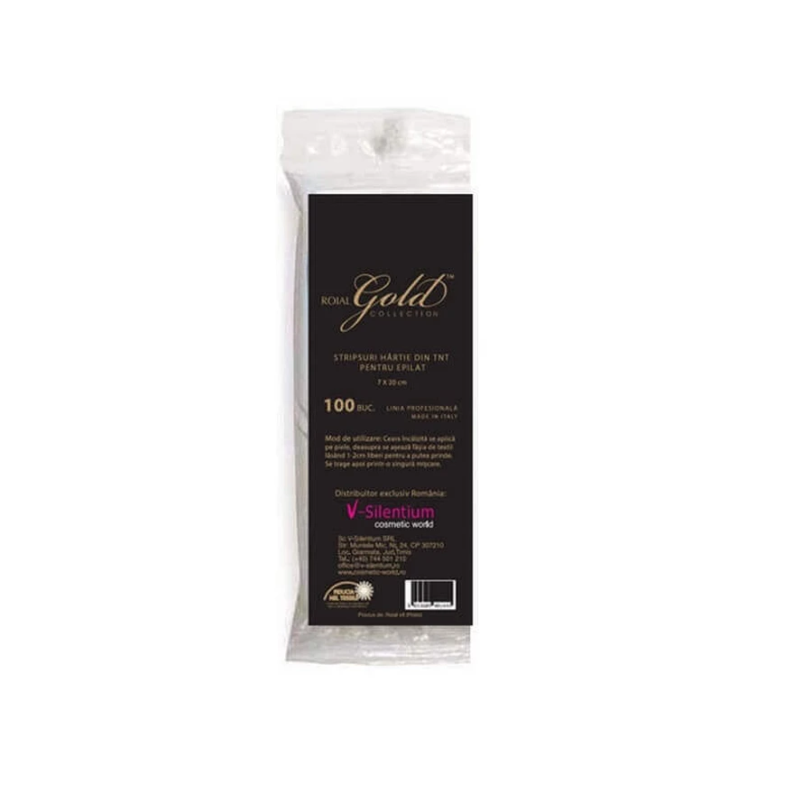 Полоски для удаления волос Royal Gold Collection, 100 штук, V-Silentium: цены и характеристики