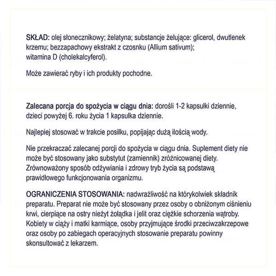 Naturell Часник Форте без запаху, 90 капсул: ціни та характеристики