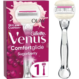 Бритва Gillette Venus Comfortglide sugarberry plus olay - 1 бритвена головка
