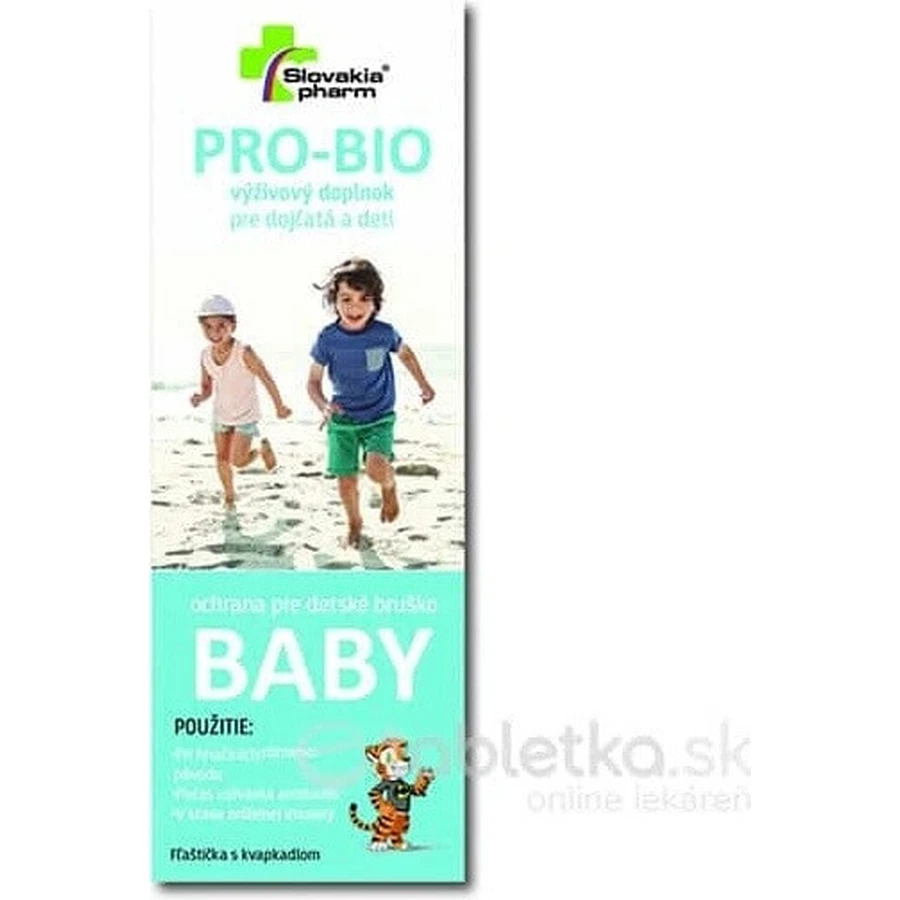Словакіафарм PRO-BIO BABY 1×10 мл, харчова добавка (краплі): ціни та характеристики