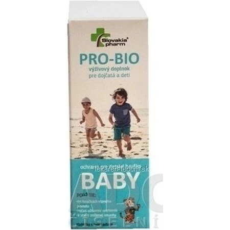 Словакіафарм PRO-BIO BABY 1×10 мл, харчова добавка (краплі): ціни та характеристики