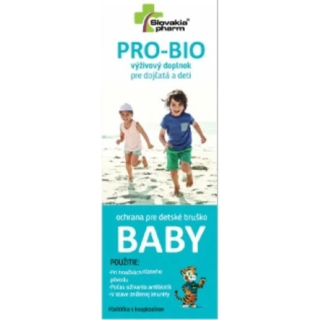 Словакіафарм PRO-BIO BABY 1×10 мл, харчова добавка (краплі): ціни та характеристики