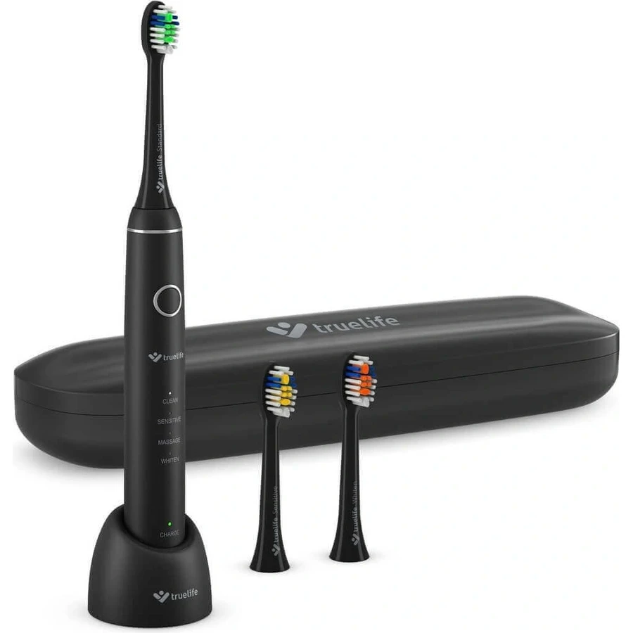 TrueLife SonicBrush Compact Black 1×1 шт, звукова зубна щітка: ціни та характеристики