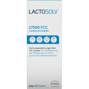 Лактосолв Stada Lactosolv 17500 FCC, 60 капсул