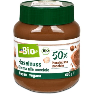 DmBio Шоколадный кремовый спред с лесными орехами ECO, 400 г