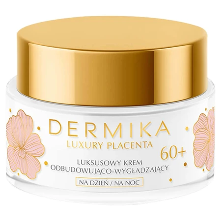 Dermika Luxury Placenta 60+, розкішний відновлювальний та омолоджувальний крем, 50 мл: ціни та характеристики